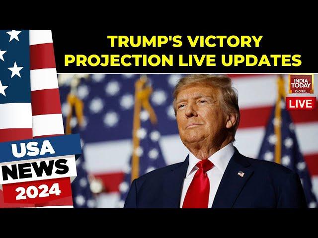 US Election Results 2024 LIVE | Trump Leading Over Kamala Harris | Donald Trump Vs Kamala LIVE