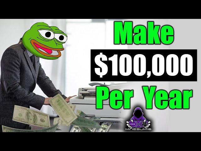 How to make $100,000 a year mining crypto