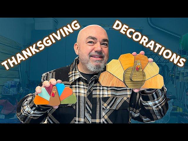 Fall Woodworking Projects that sell Thanksgiving Edition