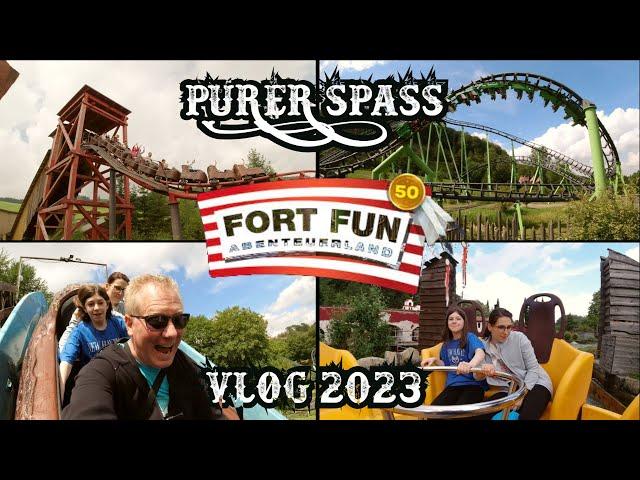 FORT FUN Abenteuerland 2023 - LANGER Fahrspaß!