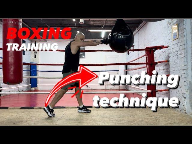 Best punching technique in boxing. /Punching techniques.