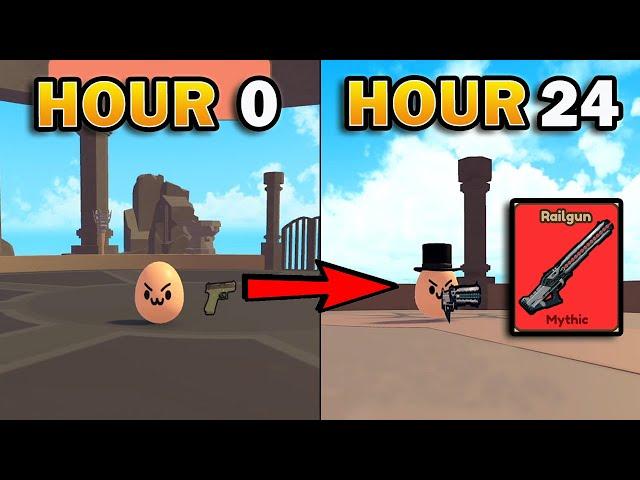 I Spent 24 Hours in Too Many Weapons Simulator Brotato