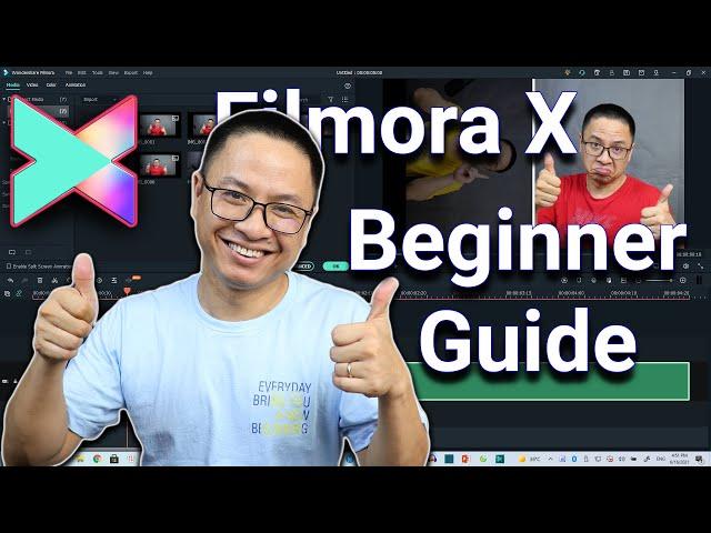 Wondershare Filmora X Quick Start Tutorial - The Ultimate Guide For Beginners