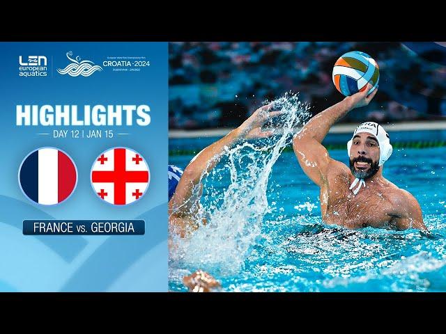 France vs. Germany Highlights | Classifications | European Water Polo Championships 2024