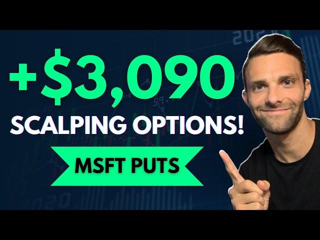 How To Make $3000 Scalping Options!