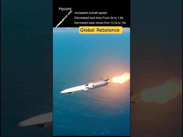 Hycore#global Rebalance June 2025 #hypersonicmissiles#southkorea#modernwarships#Shorts