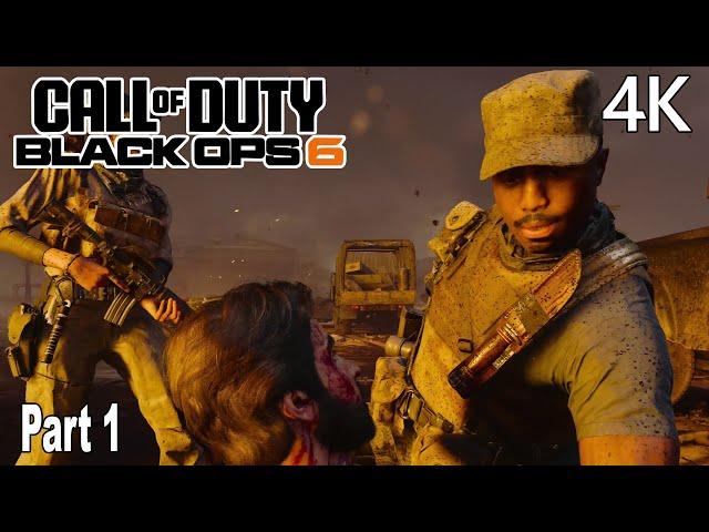 Call of Duty Black Ops 6 Gameplay Walkthrough Part 1 (Full Game) 4K