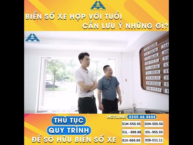 Biển số phong thủy đẹp - chất lượng của Huy Hoàng