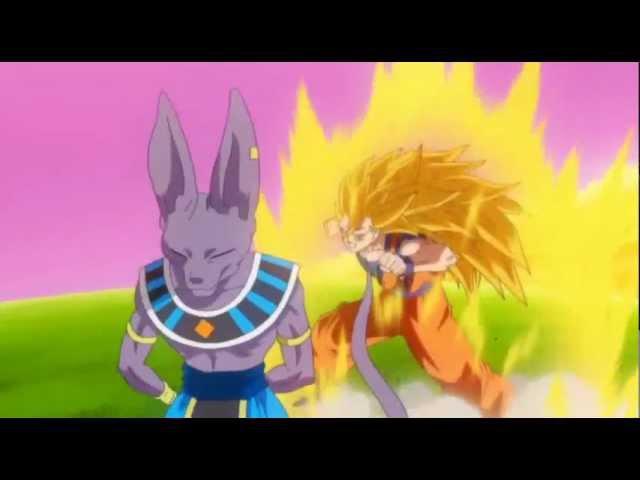 Dragon Ball Z Batalla de los dioses (Battle of Gods) (Goku vs Bills)