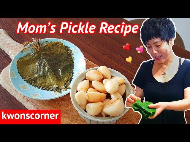 Korean Pickles With Kwon's Mom (Jangajji Recipe 장아찌 만들기)