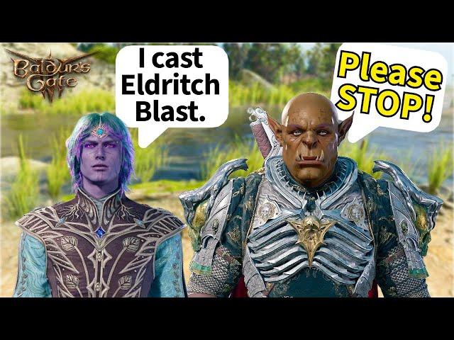 Baldurs Gate 3 BUT YOU ALL Picked Warlock... | The Movie