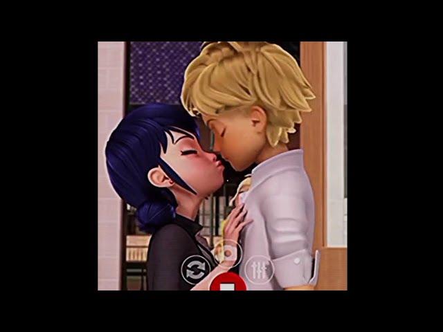 Chloe vs. Kagami vs. Marinette kiss Adrian ️