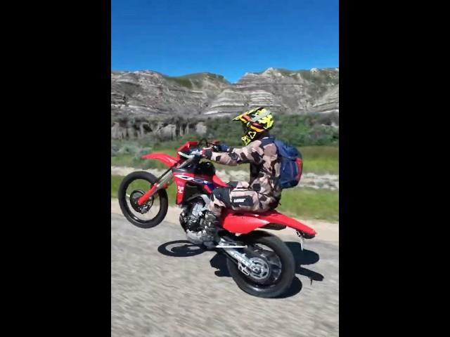 CRF450RL Wheelie