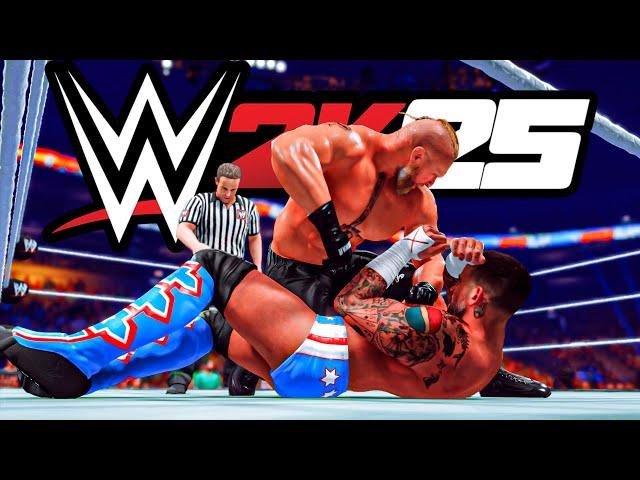 WWE 2K25: Brock Lesnar Vs Cm Punk Match Gameplay Notion!