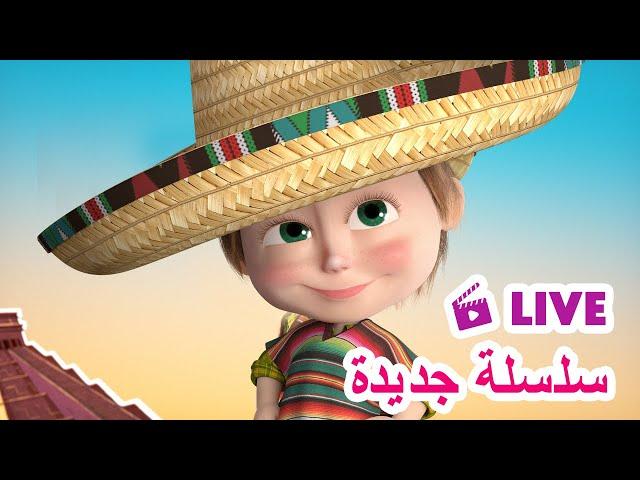 ماشا والدب ‍️ LIVE STREAM!  سلسلة جديدة  Masha and the Bear