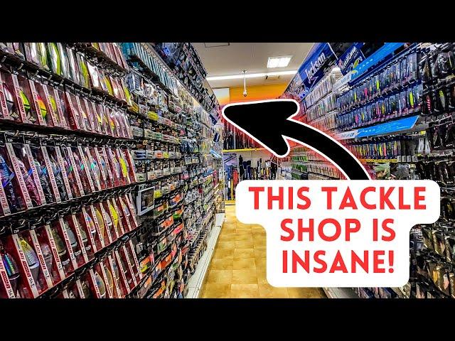 THIS JAPANESE FISHING TACKLE SHOP BLEW MY MIND!  (4K)