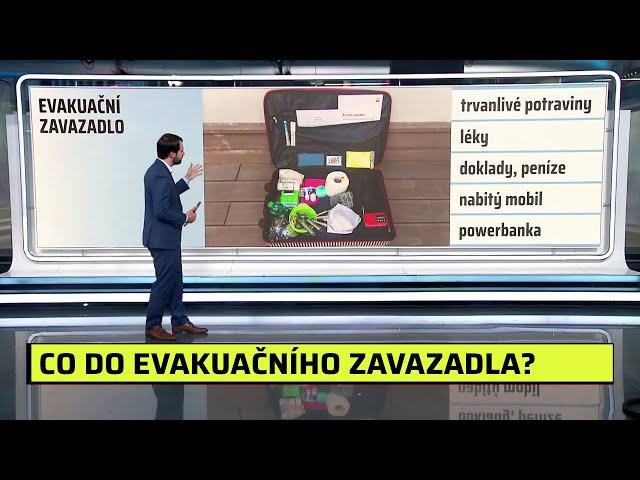 PŘEHLEDNĚ: Jak sbalit evakuační zavazadlo. Podívejte se, co v něm nesmí chybět