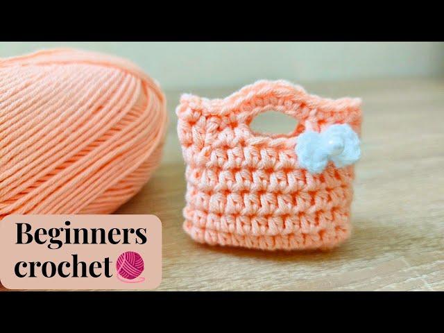 Fabulous!!Crochet Cute Mini Bag /Knitting small bag /bolsa de ganchillo/bolsa de croché #crochet