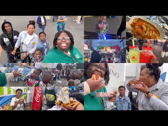 FAMILY VLOG | COME WITH US TO THE BIG E  AND REVIEW FOODS 