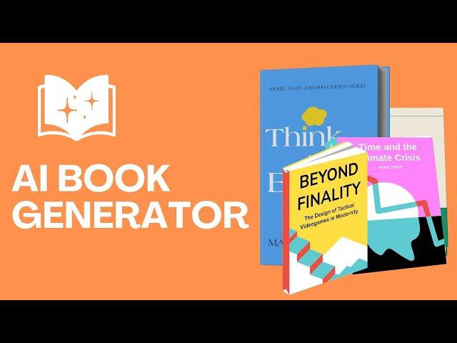 AI Book Generator - Create books in one click with artificial intelligence