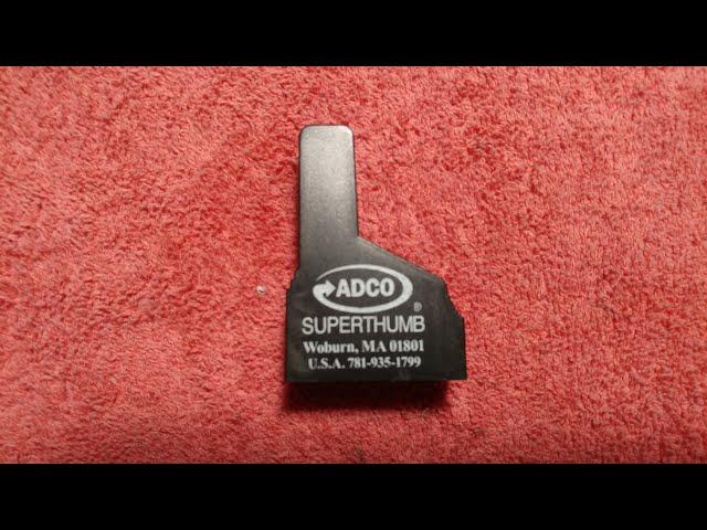 Adco Super Thumb Speed Loader for a 380 acp in 4K!