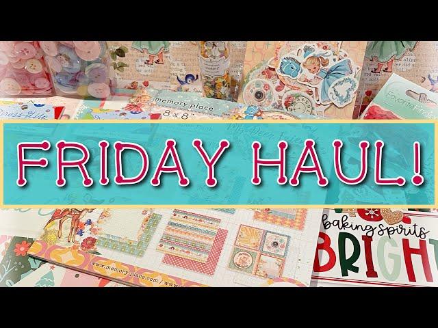 8/30/24 Friday HAUL ~ Brand NEW craft supplies from A Cherry on Top, AdornIt, and more!