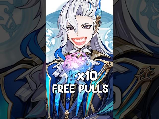 FREE 10 PULLS for the DUMBEST REASON in Genshin Impact