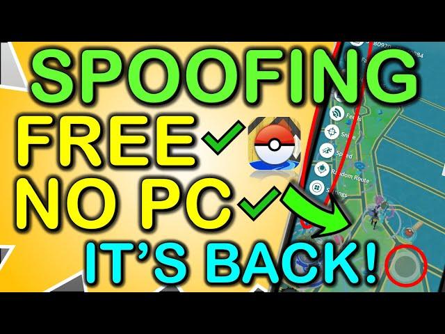 NEW Pokemon GO Spoofing iOS for FREE and NO PC  Pokemon GO Spoofer NO VERIFICATION 2022 - BRAND NEW