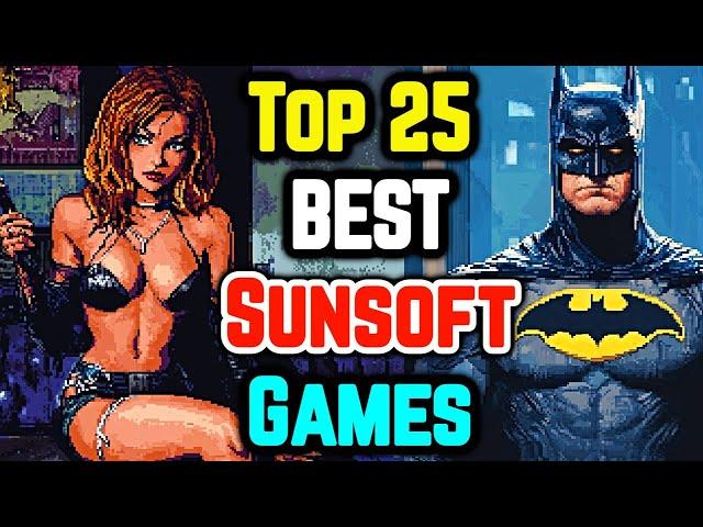 Top 25 Best SUNSOFT Games Explored | Nostalgia-Fueled Dive