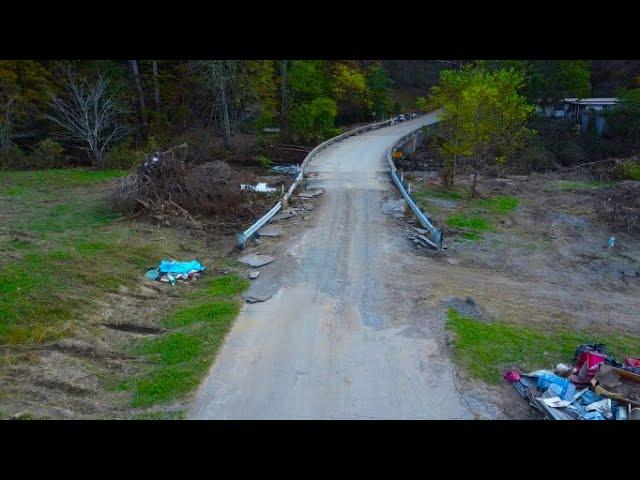 Driving Thru Roan Mtn after Hurricane Helene hit  (devastating)