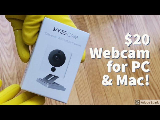 Transform Wyze Cam into a PC/Mac Webcam - Tutorial and Review