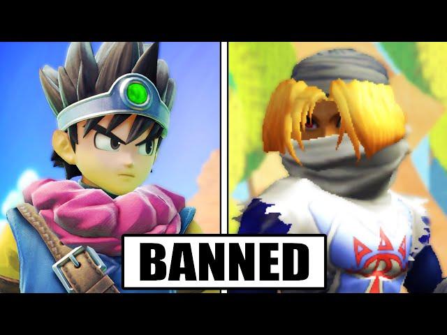 Wrongfully Banned Characters In Smash Bros History