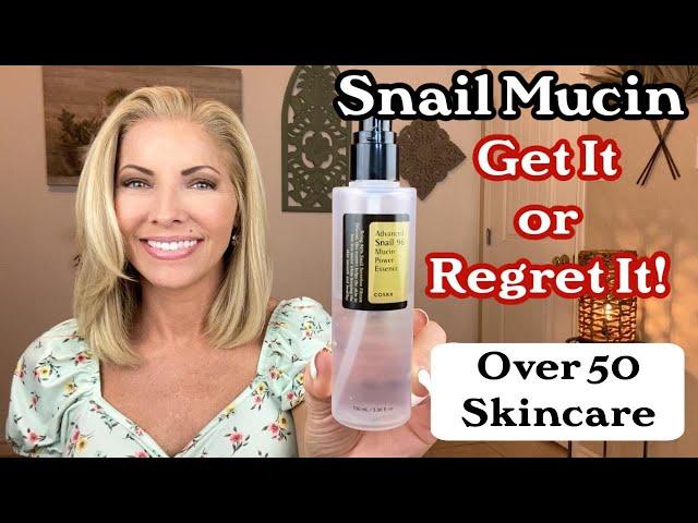 Viral Snail Mucin ~ Get It Or Regret It! ~ Tiktok Viral Skincare ~ Over 50 Skincare