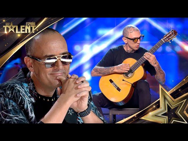 Presents his LOVE by playing the GUITAR in a special way | Auditions 7 | Spain's Got Talent 2024