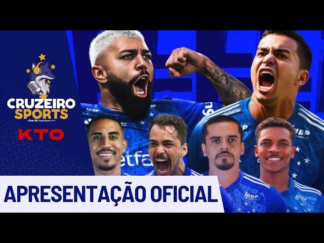  AO VIVO - APRESENTAÇÃO OFICIAL GABIGOL, DUDU E REFORÇOS DO CRUZEIRÃO CABULOSO