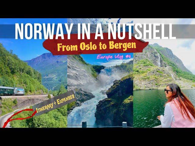 A 2024 Guide to #NORWAY IN A NUTSHELL tour | From Oslo to Bergen via Bus, Train and Fjord Cruise ️