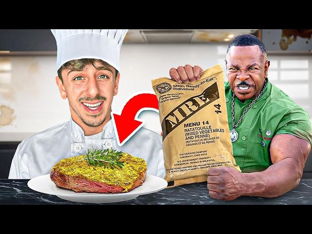 Turning Military Food Into Gourmet! (ft. Chef Rush)