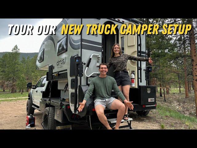 Tour Our NEW Truck Camper | 2024 Cirrus 820