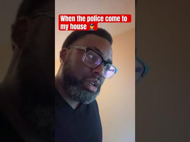 When the police come to my house #youtubeshorts #foryou #shorts #police