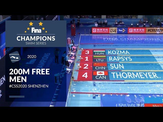 200m Free Men | Shenzhen Day 1 | FINA Champions Swim Series 2020