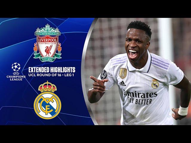 Liverpool vs. Real Madrid: Extended Highlights | UCL Round of 16 - Leg 1 | CBS Sports Golazo