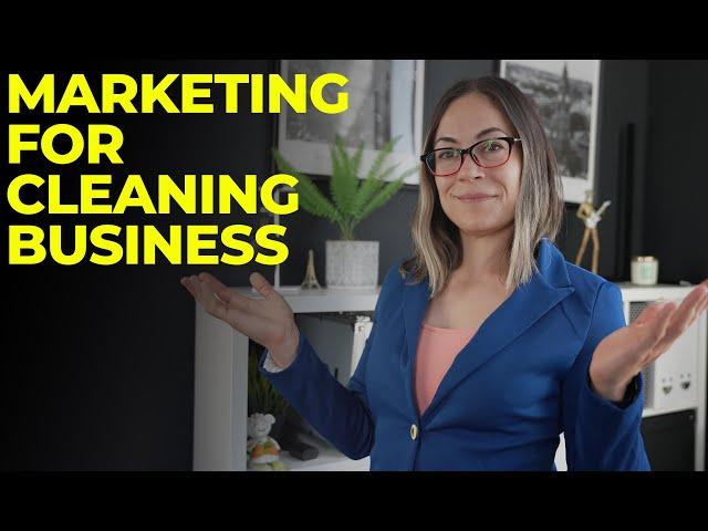 Marketing Strategy for a Cleaning Business | marketing for a small business