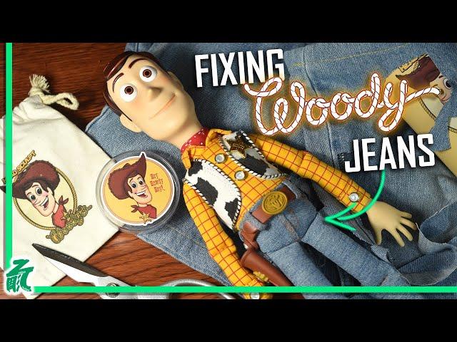 I Made Toy Story Woody 3.0 In REAL LIFE | Sewing Denim Jeans Custom Collection Seedtoys