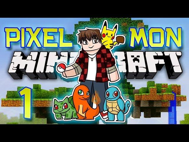 Minecraft: Pixelmon Let's Play w/Mitch! Ep. 1 - CHOOSE YOUR POKEMON! (Pokemon Mod)