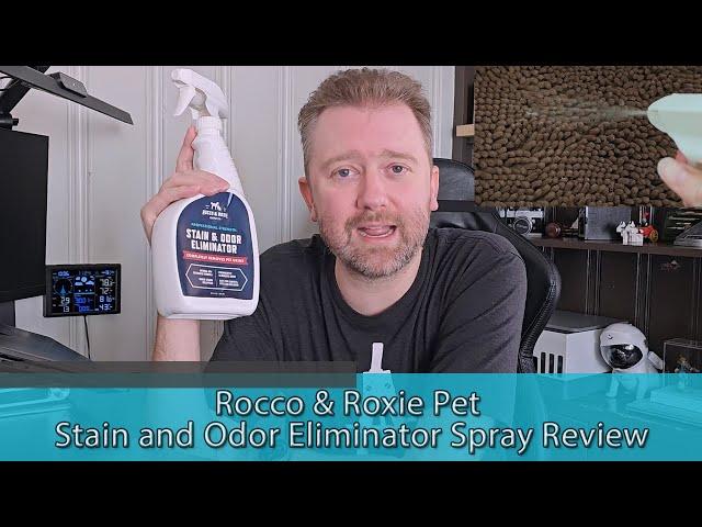 BEST PET STAIN REMOVER - Rocco & Roxie Pet Stain and Odor Eliminator Spray Review