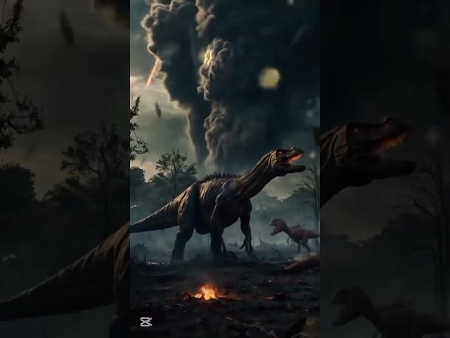 "The Asteroid That Wiped Out the Dinosaurs "#viral #shorts #dinosaur