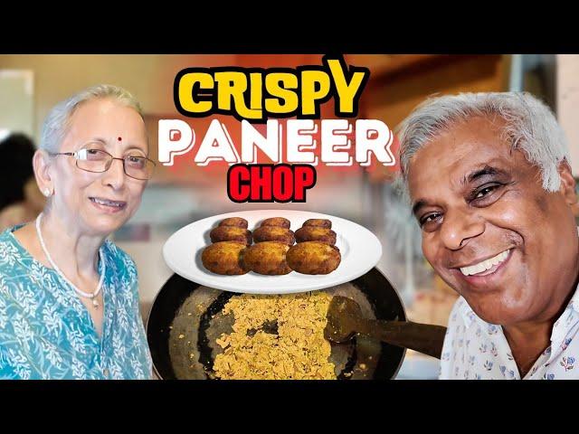 "CRISPY PANEER CHOP" Non-Spicy  Our Mother's Recipe ️ #paneer #chop