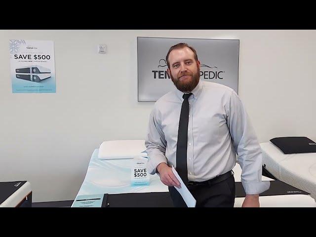 Tempur-Pedic Breeze at Mattress Gallery Direct in Georgetown, TX!