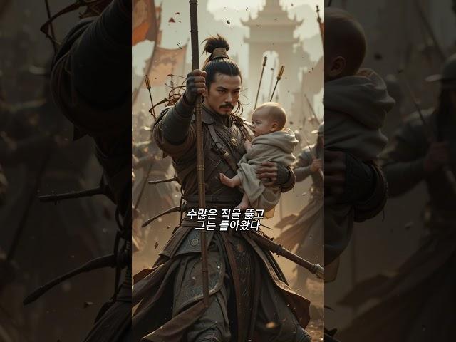 [삼국지 장판파] 창 대신 아기를 들었다｜조운의 충성 실화[Three Kingdoms Story] Zhao Yun Carried a Baby, Not a Spear #명언
