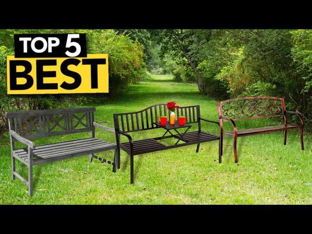 TOP 5 Best Garden Benches [ 2023 Buyer's Guide ]